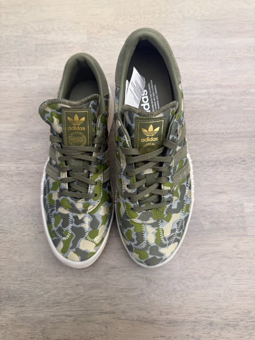 Adidas Sambarose Platform Women’s Size 9 Olive Camo NWT & box